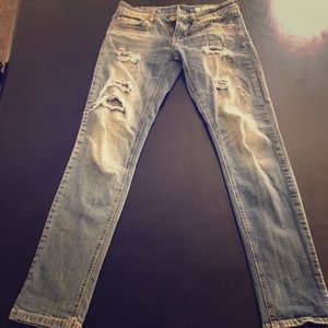 Distressed Indigo Rain Size 3 Skinny